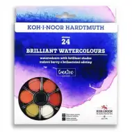 ICO: KOH-I-NOOR set acuarele cu 24 de culori briliante