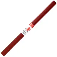 ICO: Süni hârtie creponată culoare maro 200x50cm