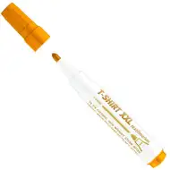ICO: XXL marker pentru textil de culoare portocaliu deschis