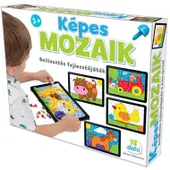 Joc de dezvoltare mozaic cu poze