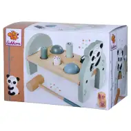 Jucărie panda cu ciocan din lemn - Eichhorn