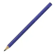 Jumbo Grip creion grafit B albastru - Faber-Castell