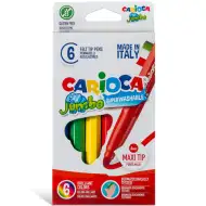 Jumbo set markere 6 bucăţi - Carioca