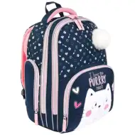 Kitty premium două compartimente rucsac, ghiozdan 37x20x31cm