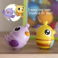 LALABOOM: set de 6 jucării Montessori pentru dezvoltarea bebelușului - Trefl