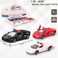 Lamborghini de poliție model auto metal mai multe variante 1/32