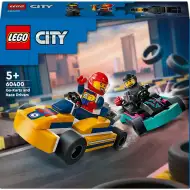 LEGO® City: Go-karturi și piloți de curse (60400)