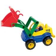 LENA: Actives vehicul de construcţie cu figurină 33cm