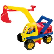 LENA: Actives vehicul de construcţie cu figurină 35cm