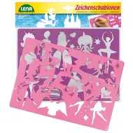 LENA: Prinţese şi zâne şablon desen