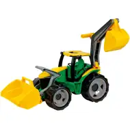 LENA: Tractor uriaş de culoarea galben/verde 65cm