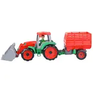 LENA: Truxx tractor cu remorcă 55cm