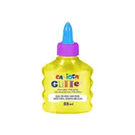 Lipici lichid strălucitor neon galben 88ml - Carioca