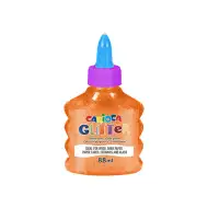 Lipici lichid strălucitor neon portocaliu 88ml - Carioca
