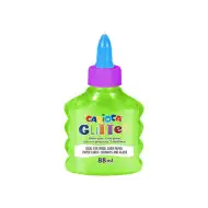 Lipici lichid strălucitor neon verde 88ml - Carioca
