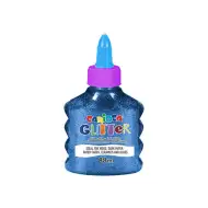 Lipici lichid strălucitor spark culoare albastră 88ml - Carioca