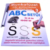 Literele ABC caiet pentru a exersa - D-Toys
