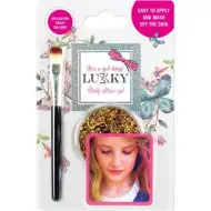 Lukky: gel de corp cu sclipici auriu