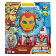 Marvel Omul de Fier și prietenii săi minunați - set de joacă Sala Armurilor - Hasbro