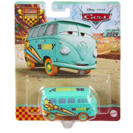 Mașini 3: mașinuță personaj Fillmore verde mentă 1/55 - Mattel