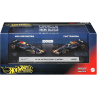 Mașinuțe Hot Wheels F1 Set de 2 - Red Bull: Verstappen + Tsunoda - Mattel