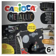 Metallic 17 bucăți set creativ - Carioca