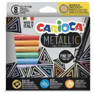 Metallic 8 bucăți de marker colorat - Carioca