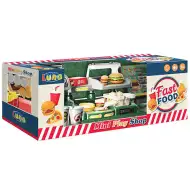 Mini Play Shop Fast Food set de joacă cu sunete și lumini 35 bucăți