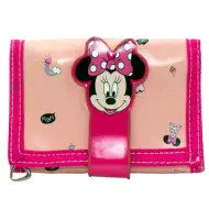Minnie Mouse piersică-roz portofel pliabil 13x8x26cm