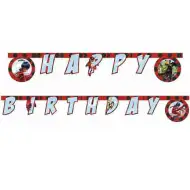 Miraculous Happy Birthday banner 230cm