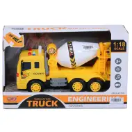 Mixer betonieră mașină 1:18 scara cu efecte de sunete și lumini