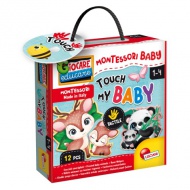 Montessori Baby Touch animale puzzle de logică - Lisciani