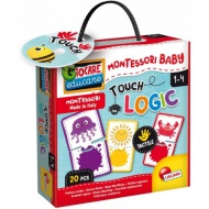 Montessori Baby Touch culori joc de potrivire de logică - Lisciani