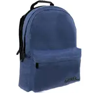 Must: Albastru închis Monochrome RipStop rucsac, ghiozdan 32x17x42cm