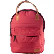Must: Geantă de scoala rotunjita rosie, rucsac 40x30x12cm
