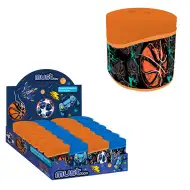 Must: Lets go play ascuțitoare cu rezervor și 2 găuri cu model de baschet