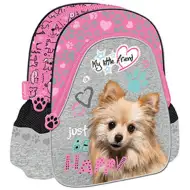 My Little Friend câine pink mini rucsac, ghiozdan 29x22x9cm