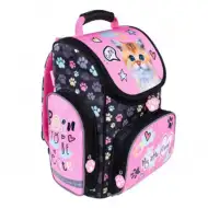 My little friend Cute pisică pink rucsac 35,5x27,5x16cm