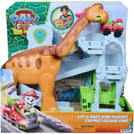 Patrula Cățelușilor Dino Cinema - Set de joacă pistă mare cu vehicul Dino - Spin Master