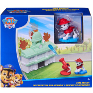 Patrula Cățelușilor: set de joacă pompieri Fire Rescue cu figurina Marshall – Spin Master
