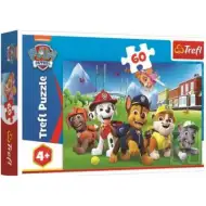 Paw Patrol: Echipa în curte 60 bucăți puzzle - Trefl