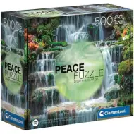 Peace Puzzle: Curgere 500 bucăți puzzle - Clementoni