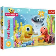 Pești veseli 24 bucăți maxi puzzle - Trefl