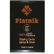 Cărţi de joc Remi 100%plastic 1*55 de cărţi - Piatnik