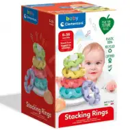Piramidă inelară realizată 100% din plastic reciclat - Clementoni baby