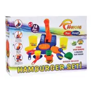 Play-Dough: Set de plastilină de făcut hamburger