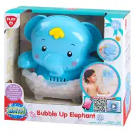 Playgo: elefant jucărie pentru baie - suflă spumă