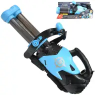 Power Popper Gun: Pistol cu ​​burete cu trei trageri cu gloanțe de burete 55cm