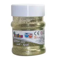 Praf de sclipici auriu în tub de 113 g