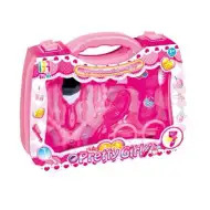 Pretty Girl set de înfrumusețare în valiză transportabilă cu ochelari și accesorii